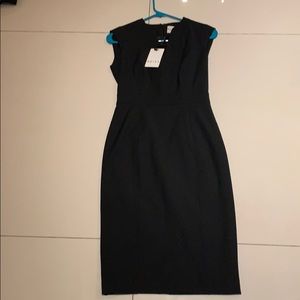Reiss black work dress new with tags